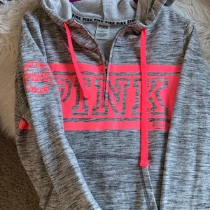 PINK Victoria Secret Quarter Zip Up